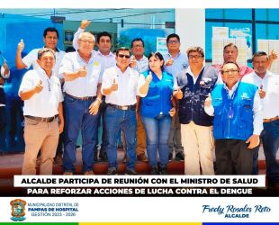 ✅ 𝐀𝐋𝐂𝐀𝐋𝐃𝐄 𝐏𝐀𝐑𝐓𝐈𝐂𝐈𝐏𝐀 𝐃𝐄 𝐑𝐄𝐔𝐍𝐈𝐎́𝐍 𝐂𝐎𝐍 𝐄𝐋 𝐌𝐈𝐍𝐈𝐒𝐓𝐑𝐎 𝐃𝐄 𝐒𝐀𝐋𝐔𝐃 𝐏𝐀𝐑𝐀 𝐑𝐄𝐅𝐎𝐑𝐙𝐀𝐑 𝐀𝐂𝐂𝐈𝐎𝐍𝐄𝐒 𝐃𝐄 𝐋𝐔𝐂𝐇𝐀 𝐂𝐎𝐍𝐓𝐑𝐀 𝐄𝐋 𝐃𝐄𝐍𝐆𝐔𝐄 ✅