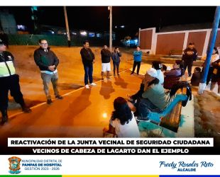 ✅ 𝐑𝐄𝐀𝐂𝐓𝐈𝐕𝐀𝐌𝐎𝐒 𝐋𝐀 𝐉𝐔𝐍𝐓𝐀 𝐕𝐄𝐂𝐈𝐍𝐀𝐋 𝐄𝐍 𝐂𝐀𝐁𝐄𝐙𝐀 𝐃𝐄 𝐋𝐀𝐆𝐀𝐑𝐓𝐎 ✅