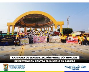 ✅ 𝐂𝐀𝐌𝐈𝐍𝐀𝐓𝐀 𝐏𝐎𝐑 𝐄𝐋 𝐃𝐈́𝐀 𝐃𝐄 𝐋𝐀 𝐏𝐑𝐄𝐕𝐄𝐍𝐂𝐈𝐎́𝐍 𝐂𝐎𝐍𝐓𝐑𝐀 𝐄𝐋 𝐒𝐔𝐈𝐂𝐈𝐃𝐈𝐎 ✅