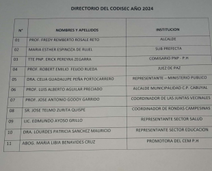 DIRECTORIO CODISEC MDPH - 2024