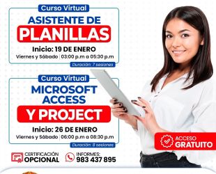 CURSO ONLINE : MICROSOFT ACCESS Y PROJECT