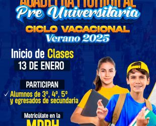 👩‍🏫 𝐀𝐂𝐀𝐃𝐄𝐌𝐈𝐀 𝐌𝐔𝐍𝐈𝐂𝐈𝐏𝐀𝐋 𝐏𝐑𝐄𝐔𝐍𝐈𝐕𝐄𝐑𝐒𝐈𝐓𝐀𝐑𝐈𝐀 𝐆𝐑𝐀𝐓𝐔𝐈𝐓𝐀, 𝐂𝐈𝐂𝐋𝐎 𝐕𝐀𝐂𝐀𝐂𝐈𝐎𝐍𝐀𝐋 𝟐𝟎𝟐𝟓 👨‍🏫