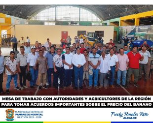 ✅ 𝐌𝐄𝐒𝐀 𝐃𝐄 𝐓𝐑𝐀𝐁𝐀𝐉𝐎 𝐂𝐎𝐍 𝐀𝐔𝐓𝐎𝐑𝐈𝐃𝐀𝐃𝐄𝐒 𝐘 𝐀𝐆𝐑𝐈𝐂𝐔𝐋𝐓𝐎𝐑𝐄𝐒 𝐃𝐄 𝐋𝐀 𝐑𝐄𝐆𝐈𝐎́𝐍 ✅