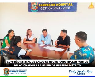 ✅ 𝐂𝐎𝐌𝐈𝐓𝐄́ 𝐃𝐈𝐒𝐓𝐑𝐈𝐓𝐀𝐋 𝐃𝐄 𝐒𝐀𝐋𝐔𝐃 𝐒𝐄 𝐑𝐄𝐔𝐍𝐄 𝐏𝐀𝐑𝐀 𝐓𝐑𝐀𝐓𝐀𝐑 𝐓𝐄𝐌𝐀𝐒 𝐑𝐄𝐋𝐀𝐂𝐈𝐎𝐍𝐀𝐃𝐎𝐒 𝐀 𝐋𝐀 𝐒𝐀𝐋𝐔𝐃 𝐃𝐄 𝐍𝐔𝐄𝐒𝐓𝐑𝐎 𝐃𝐈𝐒𝐓𝐑𝐈𝐓𝐎 ✅