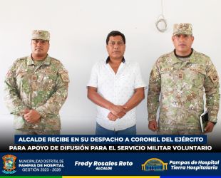 ✅ 𝐀𝐋𝐂𝐀𝐋𝐃𝐄 𝐑𝐄𝐂𝐈𝐁𝐄 𝐀 𝐂𝐎𝐑𝐎𝐍𝐄𝐋 𝐏𝐀𝐑𝐀 𝐀𝐏𝐎𝐘𝐎 𝐃𝐄 𝐃𝐈𝐅𝐔𝐒𝐈𝐎́𝐍 𝐏𝐀𝐑𝐀 𝐄𝐋 𝐒𝐄𝐑𝐕𝐈𝐂𝐈𝐎 𝐌𝐈𝐋𝐈𝐓𝐀𝐑 𝐕𝐎𝐋𝐔𝐍𝐓𝐀𝐑𝐈𝐎 ✅