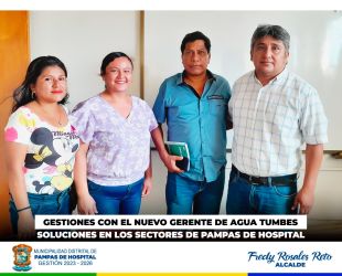 ✅ 𝐆𝐄𝐒𝐓𝐈𝐎𝐍𝐄𝐒 𝐂𝐎𝐍 𝐄𝐋 𝐍𝐔𝐄𝐕𝐎 𝐆𝐄𝐑𝐄𝐍𝐓𝐄 𝐃𝐄 𝐀𝐆𝐔𝐀 𝐓𝐔𝐌𝐁𝐄𝐒 ✅