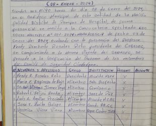 ✅️ 𝐈 SESIÓN 𝐎𝐑𝐃𝐈𝐍𝐀𝐑𝐈𝐀 𝐃𝐄 𝐒𝐄𝐆𝐔𝐑𝐈𝐃𝐀𝐃 𝐂𝐈𝐔𝐃𝐀𝐃𝐀𝐍𝐀 - 08-01-24