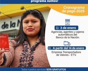 ¡Empezó el operativo de pago en el #ProgramaJuntos