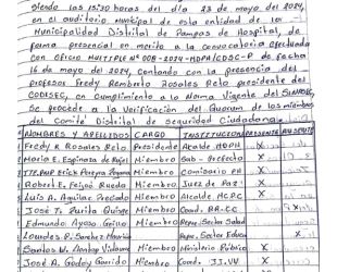 ACTA DE III SESION ORDINARIA