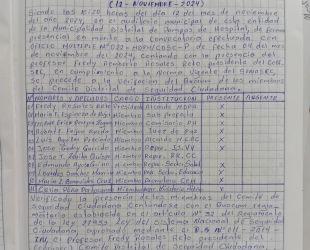 ACTA DE LA VI SESION ORDINADIA DEL CODISEC 2024