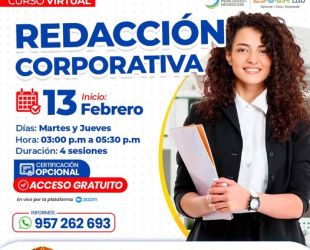 CURSO ONLINE DE ACCESO LIBRE - REDACCION CORPORATIVA